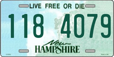 NH license plate 1184079