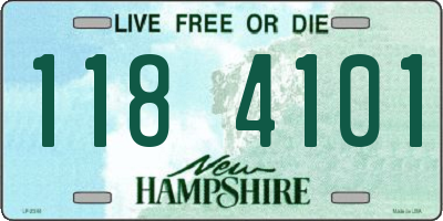 NH license plate 1184101