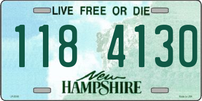 NH license plate 1184130