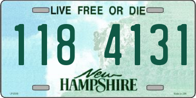 NH license plate 1184131