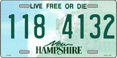 NH license plate 1184132