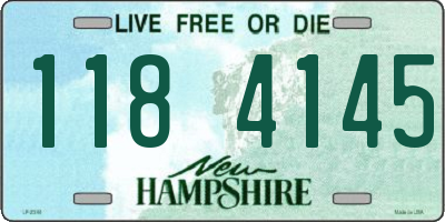 NH license plate 1184145
