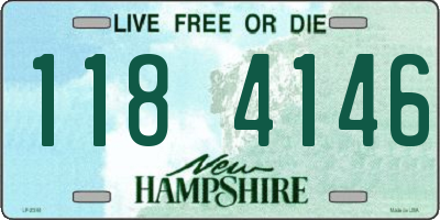 NH license plate 1184146