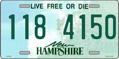 NH license plate 1184150