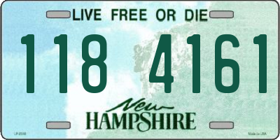 NH license plate 1184161