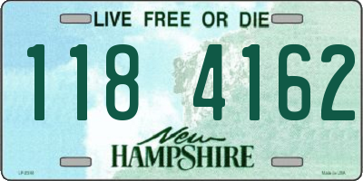 NH license plate 1184162