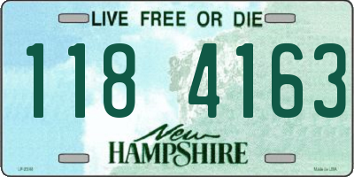 NH license plate 1184163