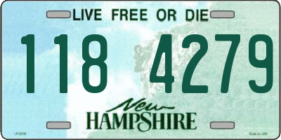 NH license plate 1184279