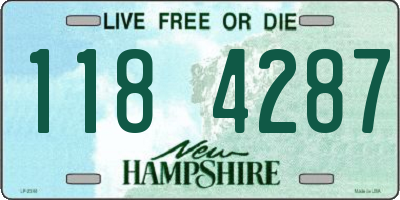 NH license plate 1184287