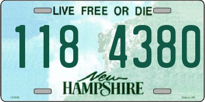 NH license plate 1184380