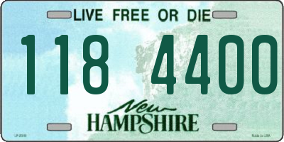 NH license plate 1184400