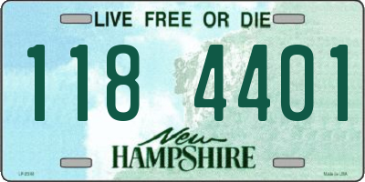 NH license plate 1184401