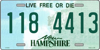 NH license plate 1184413
