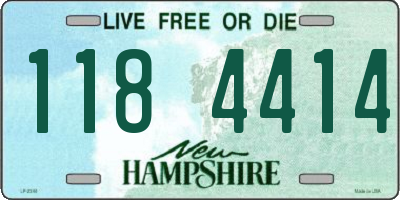 NH license plate 1184414