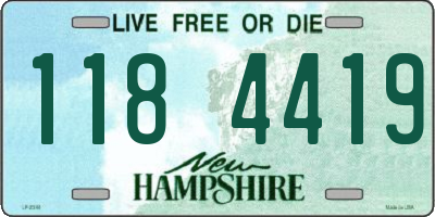 NH license plate 1184419