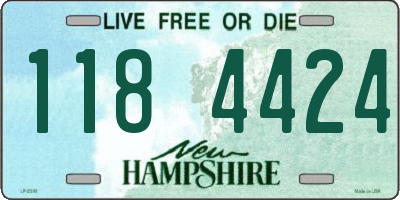 NH license plate 1184424