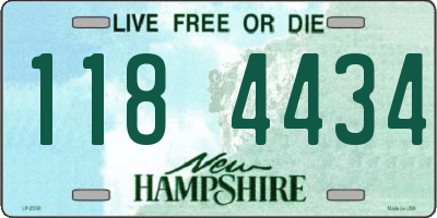 NH license plate 1184434