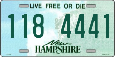 NH license plate 1184441