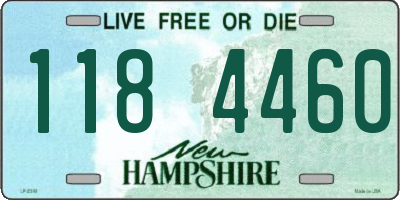 NH license plate 1184460