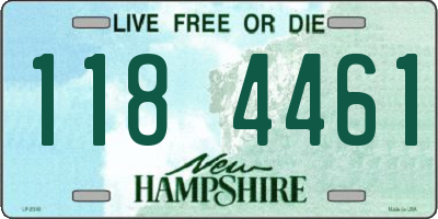 NH license plate 1184461