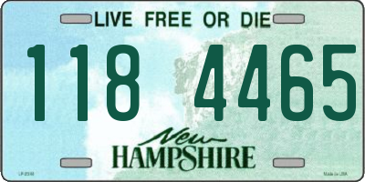 NH license plate 1184465