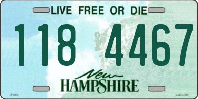 NH license plate 1184467