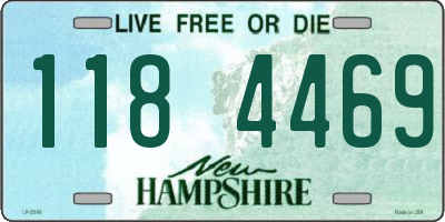 NH license plate 1184469