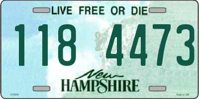 NH license plate 1184473