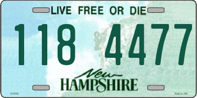 NH license plate 1184477