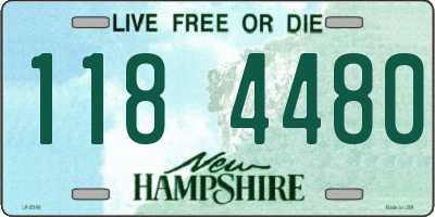 NH license plate 1184480