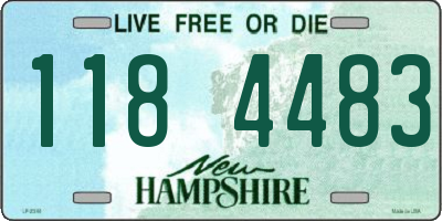 NH license plate 1184483