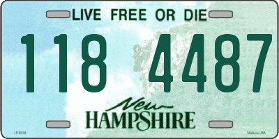 NH license plate 1184487