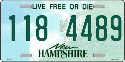 NH license plate 1184489