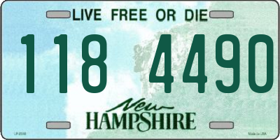 NH license plate 1184490