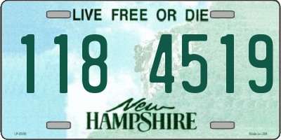 NH license plate 1184519