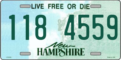 NH license plate 1184559