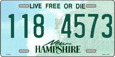 NH license plate 1184573