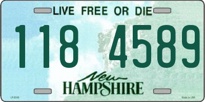 NH license plate 1184589
