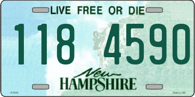 NH license plate 1184590