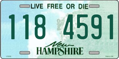 NH license plate 1184591