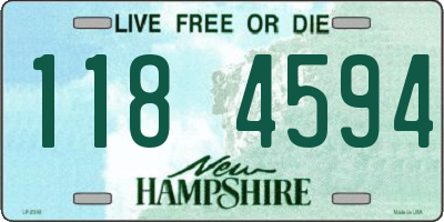 NH license plate 1184594