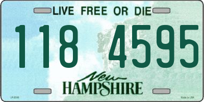 NH license plate 1184595