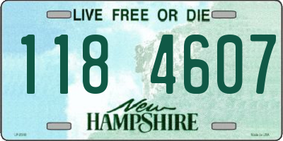 NH license plate 1184607
