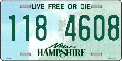 NH license plate 1184608