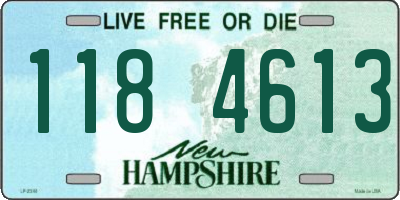 NH license plate 1184613