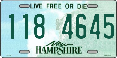 NH license plate 1184645