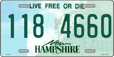 NH license plate 1184660