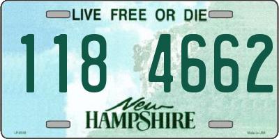 NH license plate 1184662