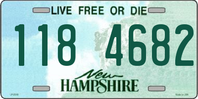 NH license plate 1184682
