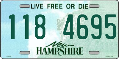 NH license plate 1184695